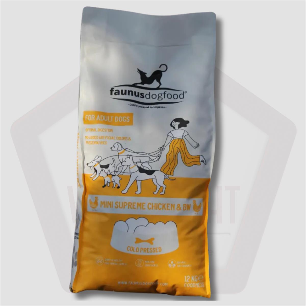 Faunus Mini Kip & Boekweit 12kg